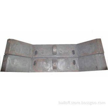 High Chrome Chute Liners Grinding Mill Liners For Mining In